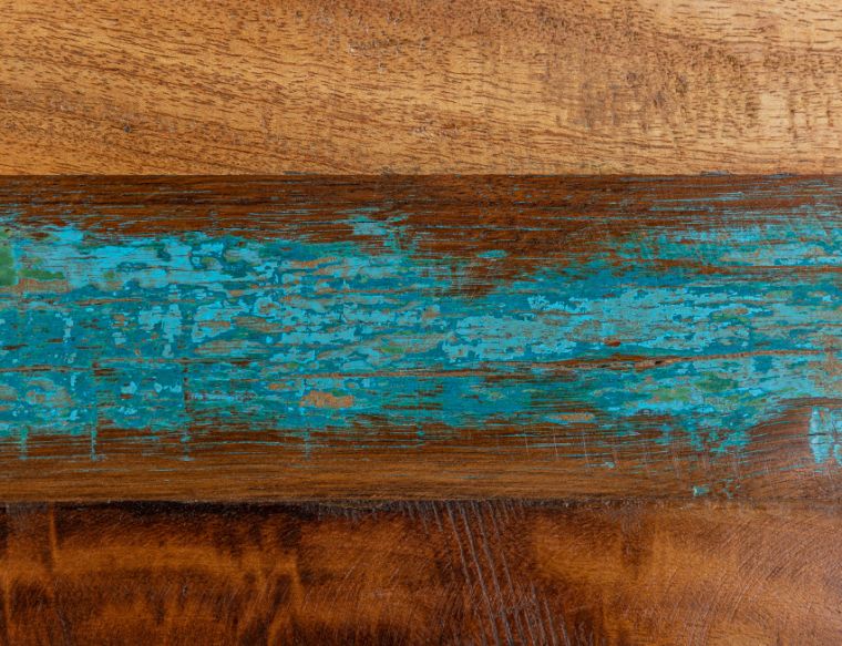 campione in legno di Legno riciclato 29x29x1 multicolore laccato NATURE OF SPIRIT