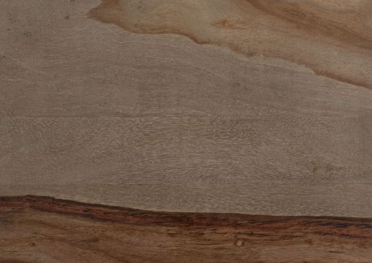 campione in legno di Sheesham / palissandro 29x29x1 smoked oak laccato SYDNEY