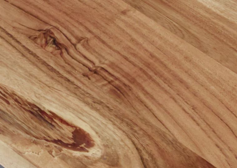 campione in legno di Acacia 29x29x2 Acacia naturale laccato IRON LABEL