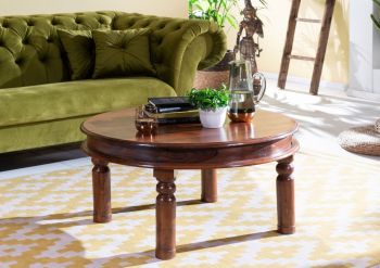 tavolino da salotto in legno di Acacia 120x75x40 miele dorato laccato  OXFORD #0445